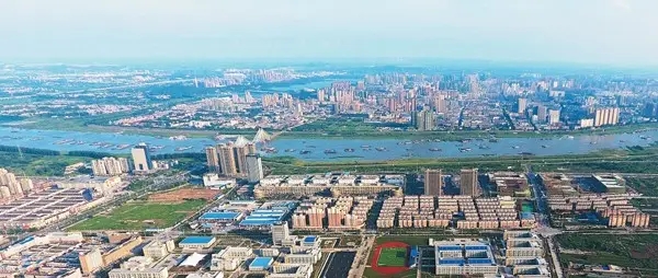 淮上區(qū)鳥瞰圖
